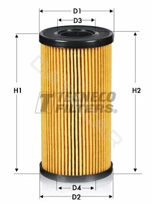 Масляный фильтр TECNECO FILTERS OL2161E