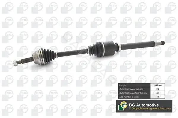 Приводной вал / Полуось BGA DS2342R