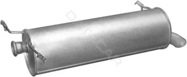 Глушитель выхлопных газов POLMOSTROW 04.62