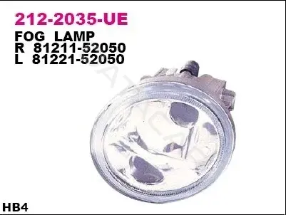 Противотуманные фары DEPO 212-2035R-UE