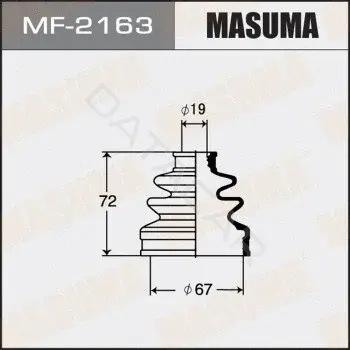 Пыльник шруса MASUMA MF-2163