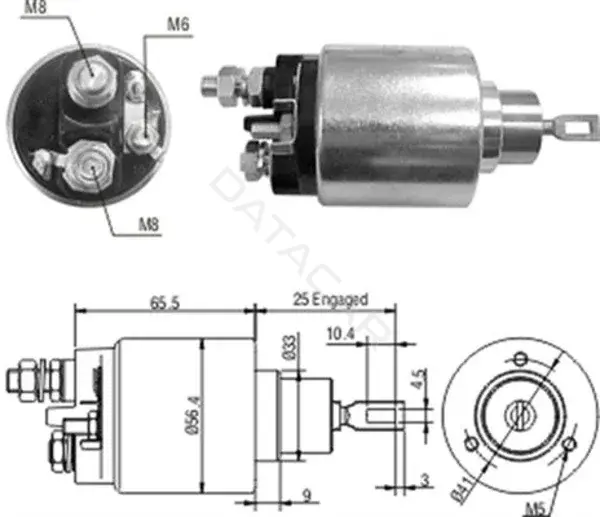 Реле втягивающее MAGNETI MARELLI 940113050052