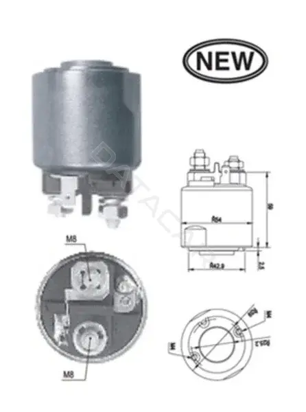 Реле втягивающее MAGNETI MARELLI 940113050546