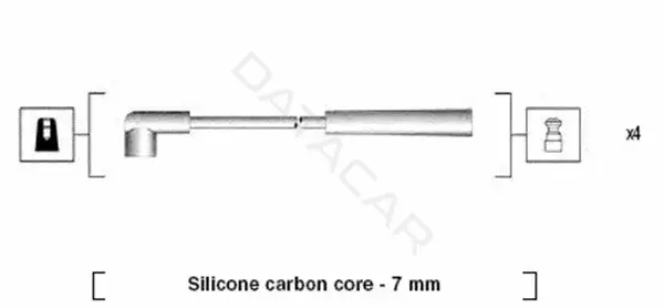 Высоковольтные провода MAGNETI MARELLI 941295050877