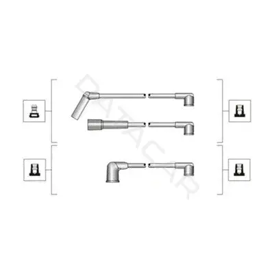 Высоковольтные провода MAGNETI MARELLI 941319170001