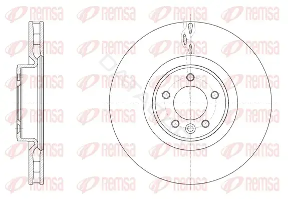Тормозные диски REMSA 61611.10