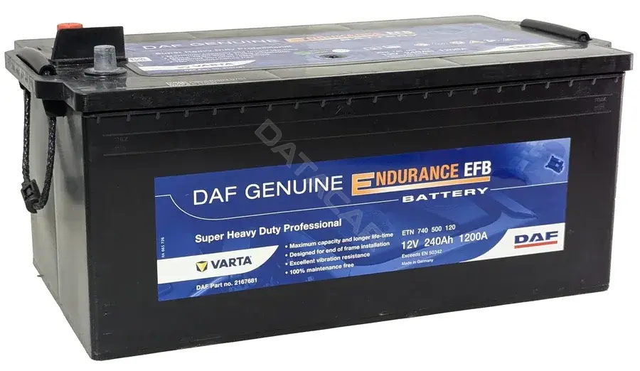 Аккумулятор DAF 2167681