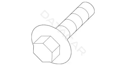 Болт подвески MAZDA B00143694A