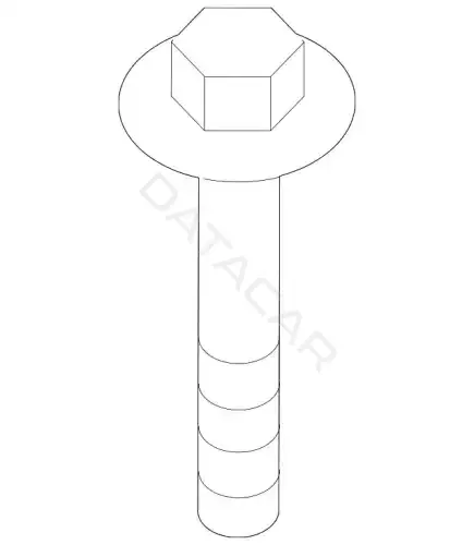 Болт подвески MAZDA 9YA02A608C