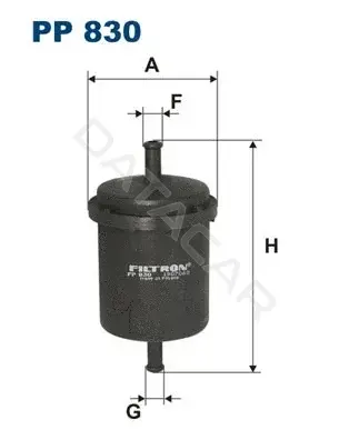 Топливный фильтр FILTRON PP830