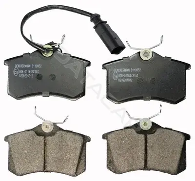 Тормозные колодки DENCKERMANN B110852