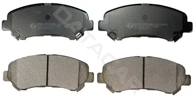 Тормозные колодки DENCKERMANN B110968