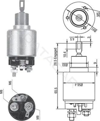 Реле втягивающее MAGNETI MARELLI 940113050271