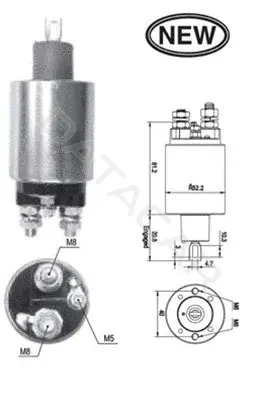 Реле втягивающее MAGNETI MARELLI 940113050539