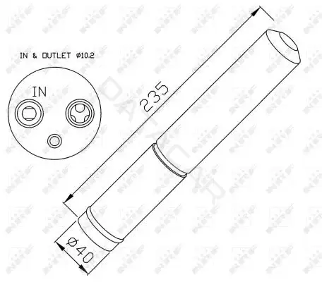 Осушитель кондиционера NRF 33225