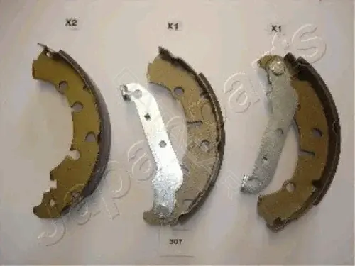 Барабанные колодки JAPANPARTS GF-307AF