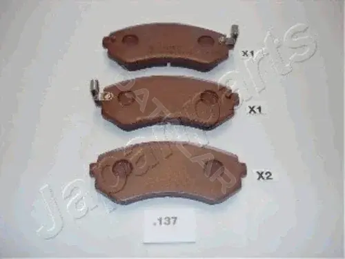 Тормозные колодки JAPANPARTS PP-137AF