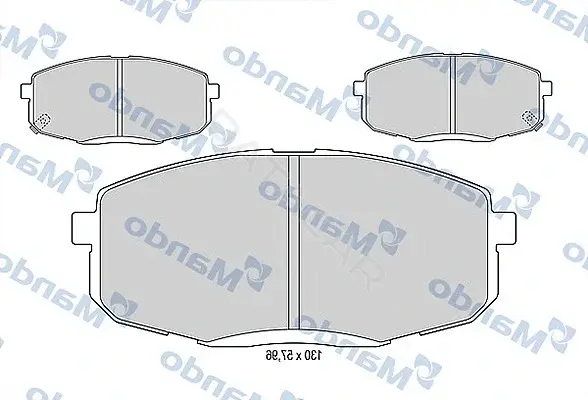 Тормозные колодки MANDO MBF015183