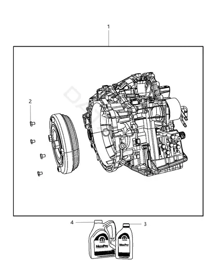 Масло трансмиссионное CHRYSLER 05191184AB