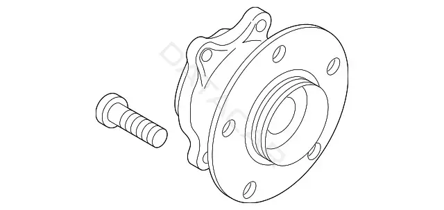Подшипник ступицы MAZDA TK502615X