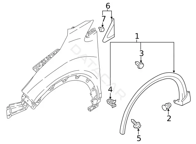 Болт подвески MITSUBISHI MS452397