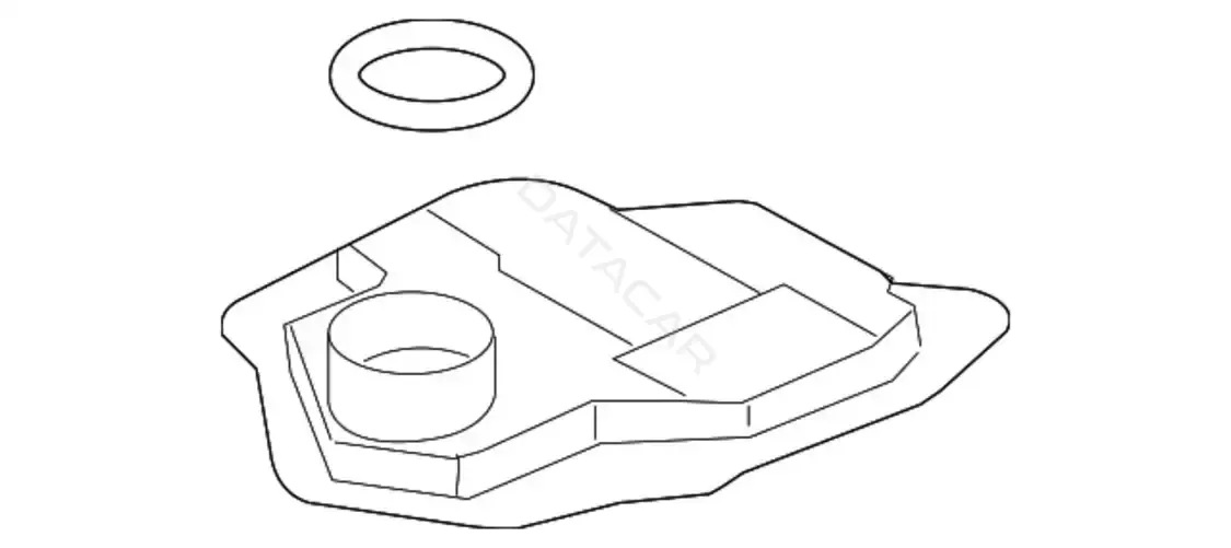 Фильтр масляный акпп MITSUBISHI 2824A007