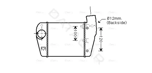 Интеркулер AVA AIA4350