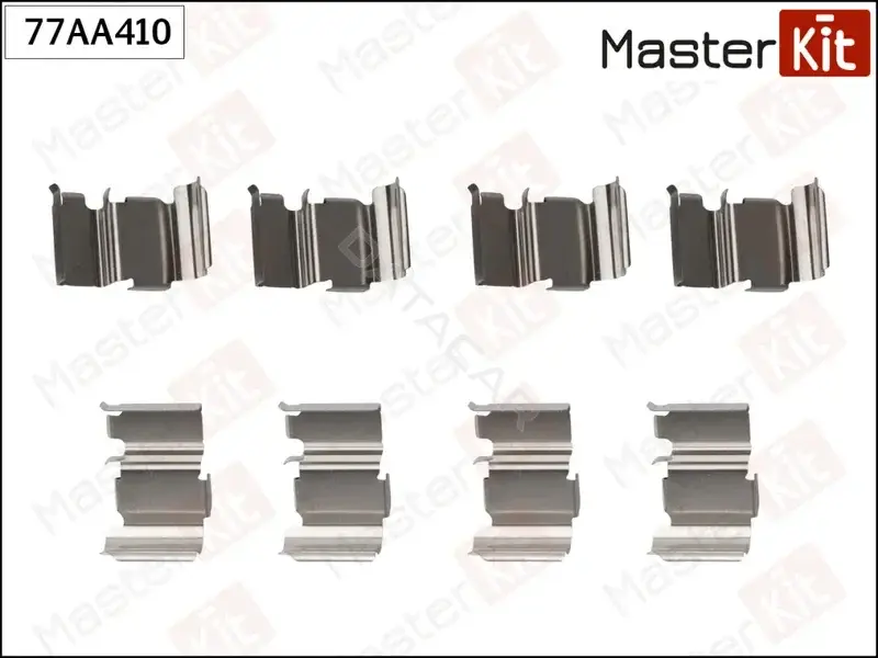 Ремкомплект суппорта MASTERKIT 77AA410