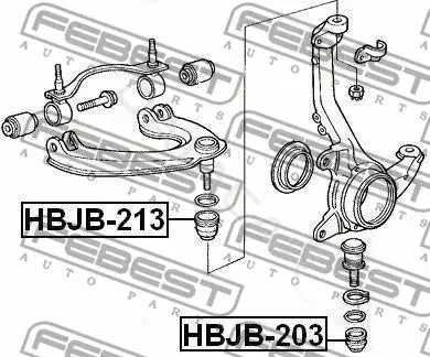 Шаровая опора FEBEST HBJB-203