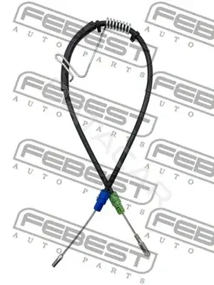 Трос ручника FEBEST 2199-TT9RH
