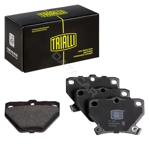 Тормозные колодки TRIALLI PF1906