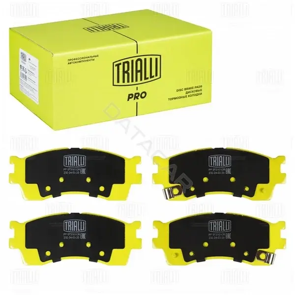 Тормозные колодки TRIALLI PF073101CR