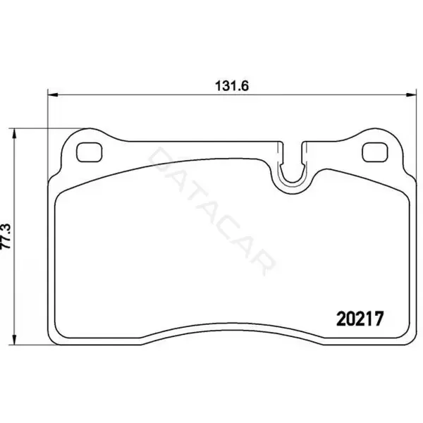 Тормозные колодки TRIALLI PF4250