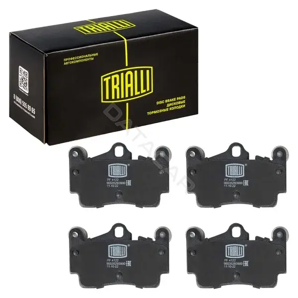 Тормозные колодки TRIALLI PF4122