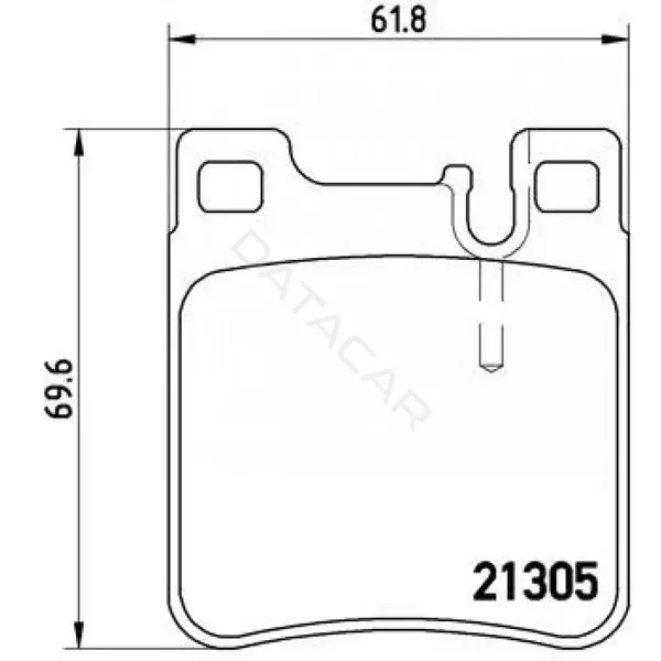 Тормозные колодки TRIALLI PF4058
