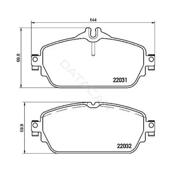Тормозные колодки TRIALLI PF4289