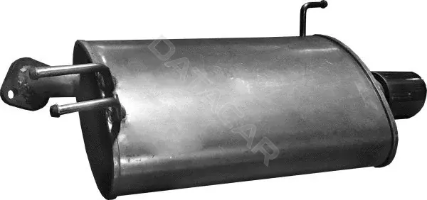 Глушитель выхлопных газов POLMOSTROW 09.140
