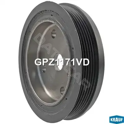 Шкив коленвала KRAUF GPZ1171VD