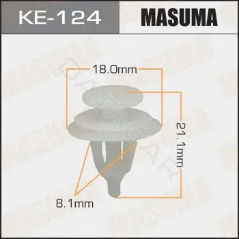 Клипсы, фиксаторы, зажимы MASUMA KE-124