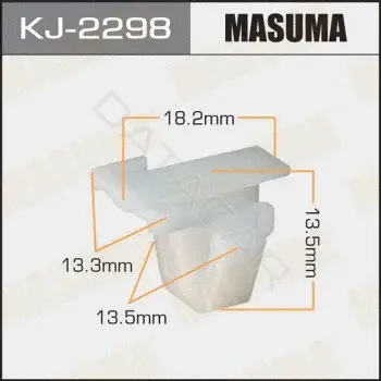 Клипсы, фиксаторы, зажимы MASUMA KJ-2298