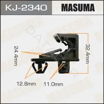 Клипсы, фиксаторы, зажимы MASUMA KJ-2340