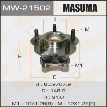 Подшипник ступицы MASUMA MW-21502