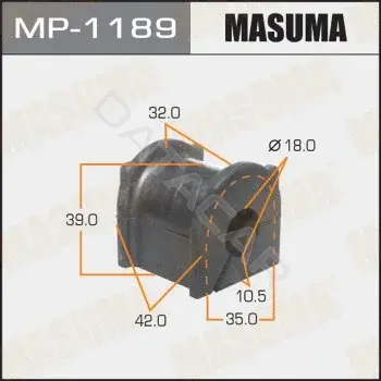 Втулки стабилизатора MASUMA MP-1189