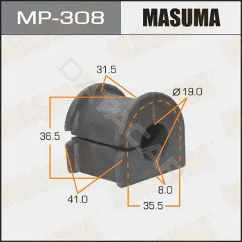 Втулки стабилизатора MASUMA MP-308
