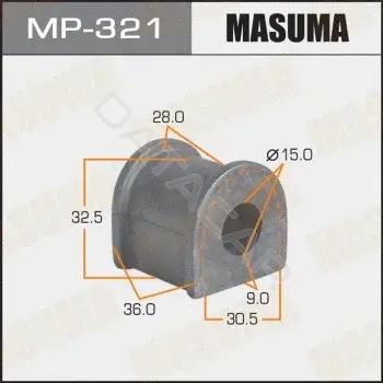 Втулки стабилизатора MASUMA MP-321