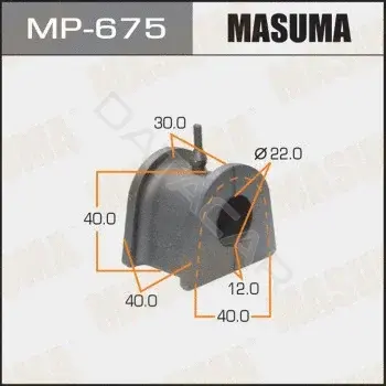 Втулки стабилизатора MASUMA MP-675