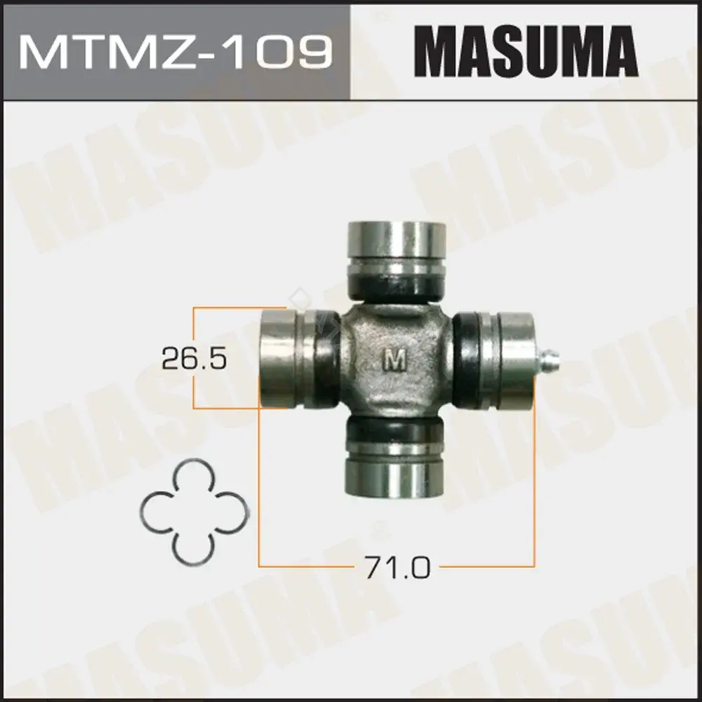 Муфта кардана MASUMA MTMZ-109