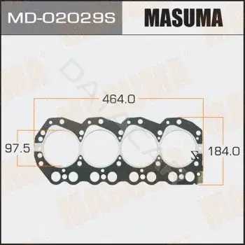 Прокладка ГБЦ MASUMA MD-02029S