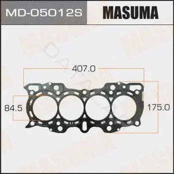 Прокладка ГБЦ MASUMA MD-05012S