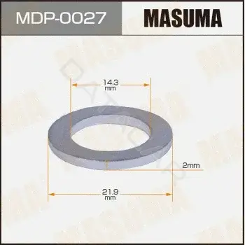 Сальник коленвала MASUMA MDP-0027